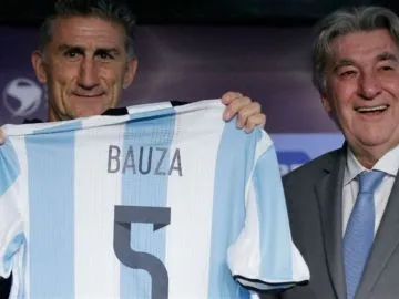 El Patón Bauza y Armando Pérez