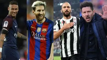 Los protagonistas de la fecha de champions league.